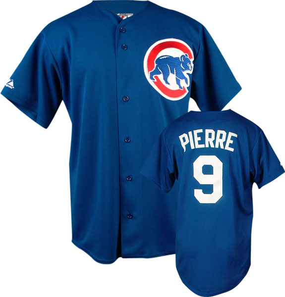 Juan Pierre Chicago Cubs Alternate Royal MLB Replica Jersey