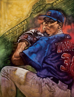 Carlos Zambrano by John Hanley