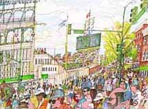 Welcome to Wrigley Field signed giclee print