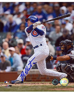Ryan Theriot Chicago Cubs - Action - Autographed 8x10 Photograph