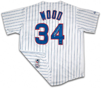 Kerry Wood Chicago Cubs Autographed Replica Pinstripe Jersey