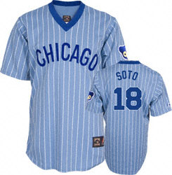 Geovany Soto Chicago Cubs Blue Cooperstown Replica Jersey