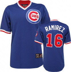 Aramis Ramirez Chicago Cubs Blue Cooperstown Replica Jersey