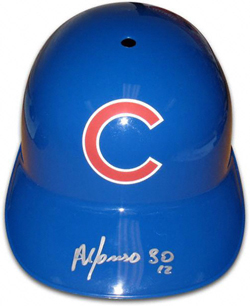 Alfonso Soriano Chicago Cubs Autographed Full-Size Replica Batting Helmet