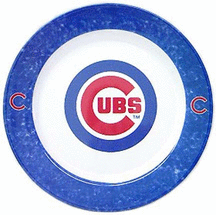 Chicago Cubs Dinner Plates - Set of 4