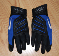 Randy Wells Game Used Batting Gloves acquired via Randy Wells in person at our CBB private autograph signing on 9/29/09