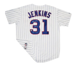 Fergie Jenkins Chicago Cubs Autographed White Pinestripe Jersey with HOF91 Inscription