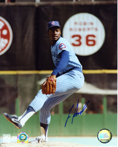Lee Smith Chicago Cubs 8x10 Autographed Photograph