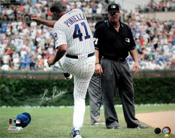 Lou Piniella Autographed Chicago Cubs Tirade 16x20