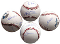 Chicago Cubs 2004 Starting Rotation Autographed Baseball