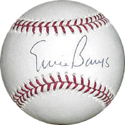 Ernie Banks Autographed MLB Baseball