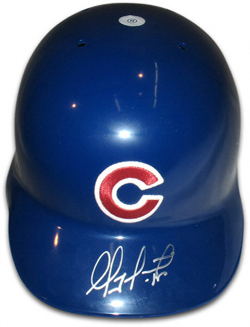 Geovany Soto Chicago Cubs Autographed Authentic Full Size Batting Helmet