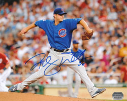 Randy Wells Chicago Cubs Autographed 8x10 Photograph