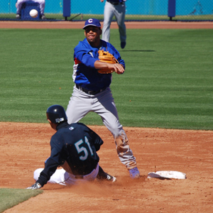 Turning a double play on Ichiro