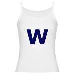 Cubbies 'W' Jr. Spaghetti Tank