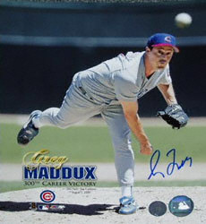 Greg Maddux Chicago Cubs 300th Win 8x10 Autographed Photograph