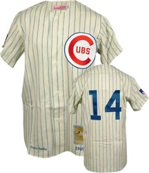 Ernie Banks Chicago Cubs Authentic 1969 Home Jersey