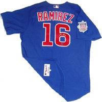 Aramis Ramirez Chicago Cubs Autographed Blue Majestic Jersey