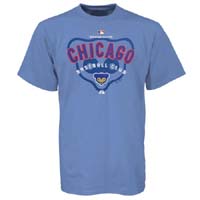 Majestic Chicago Cubs Blue Cooperstown Momentum T-shirt